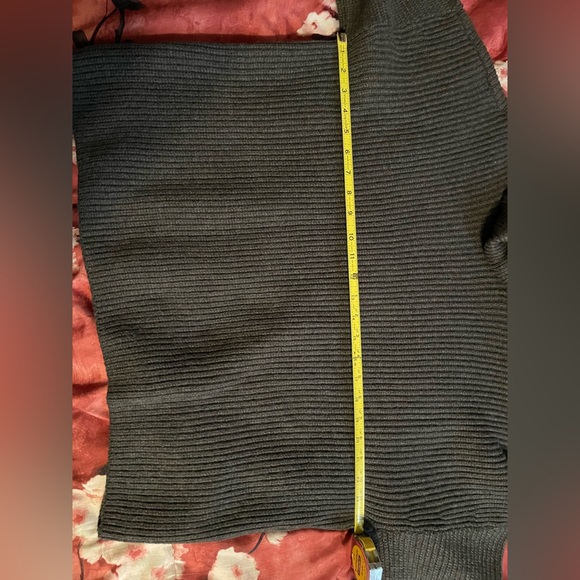 Banana Republic NWT Grey XL knit cowl neck Sweater - Picture 7 of 7